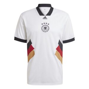 Tyskland Spilletrøje Retro Icon VM 2022 - Hvid/Sort