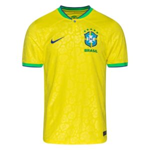 Brasilien Hjemmebanetrøje VM 2022 - Nike, størrelse Small