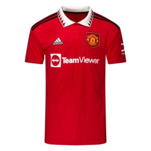Manchester United Hjemmebanetrøje 2022/23 - adidas, størrelse Large