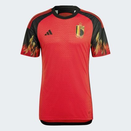 Belgien Hjemmebanetrøje VM 2022 Authentic - adidas, størrelse Small