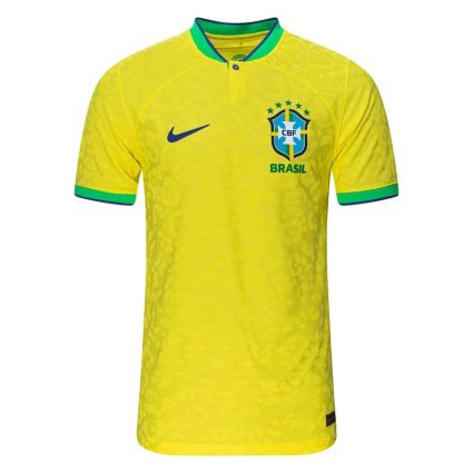 Brasilien Hjemmebanetrøje 2022/23 Vapor - Nike, størrelse Large