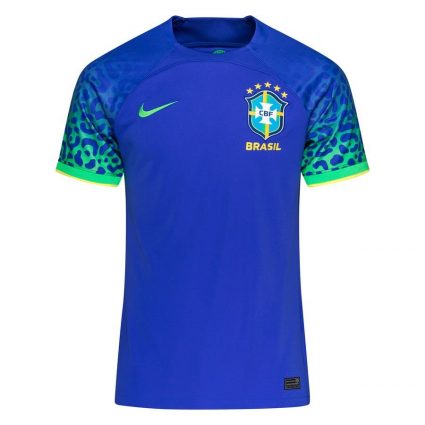 Brasilien Udebanetrøje VM 2022 - Nike, størrelse Large
