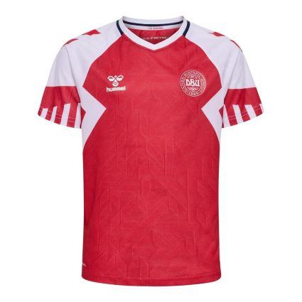 Danmark Hjemmebanetrøje 2023/24 Børn - Hummel, størrelse 116 cm