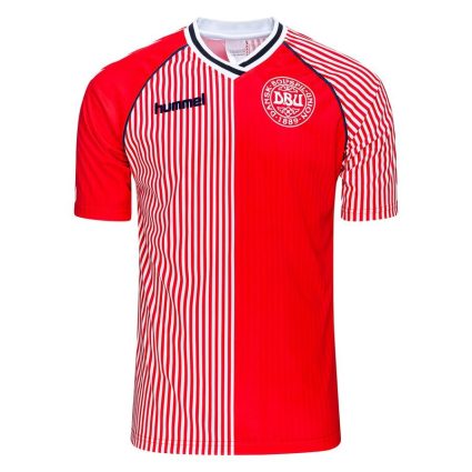 Danmark Hjemmebanetrøje VM 1986 LIMITED EDITION - Hummel, størrelse Medium