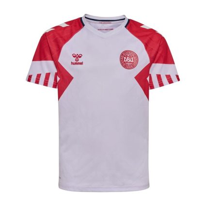 Danmark Udebanetrøje 2023/24 Børn - Hummel, størrelse 152 cm
