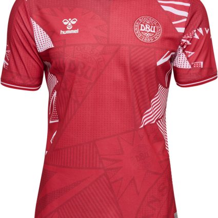 Hummel Dbu Danmark Kvindelandsholdstrøje Hjemmebane 23 Unisex Danmark Landsholdtrøjer & Dbu Merchandise M