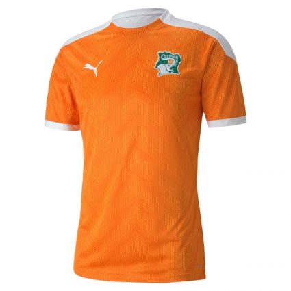 Ivory Coast stadium jersey 2021/22 - by Puma-M