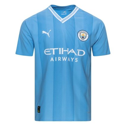 Manchester City Hjemmebanetrøje 2023/24 Authentic - PUMA, størrelse Medium