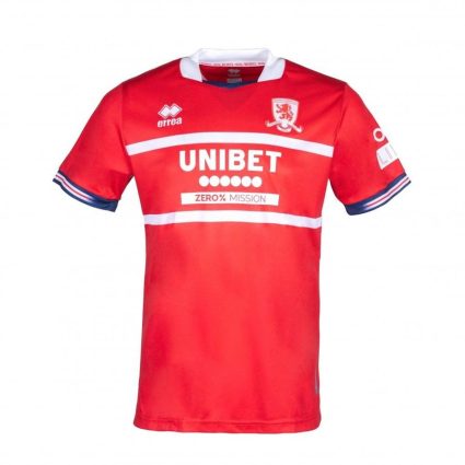 Middlesbrough FC Hjemmebanetrøje 2023/24 - Errea, størrelse Medium