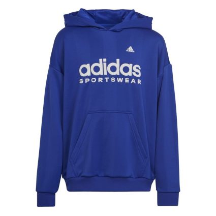 adidas Hættetrøje Football Celebration - Blå/Hvid Børn
