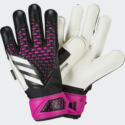 adidas Målmandshandske Predator Match Fingersave Own Your Football - Sort/Hvid/Pink Børn