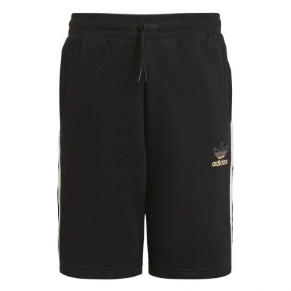 adidas Originals Træningsshorts 3-Stripes Tyskland VM 2022 - Sort/Rød/Gul Børn