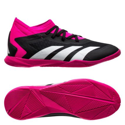 adidas Predator Accuracy .3 IN Own Your Football - Sort/Hvid/Pink Børn - Indendørs (IC), størrelse 37⅓