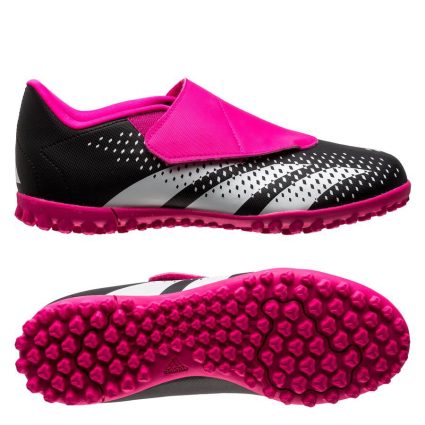 adidas Predator Accuracy .4 Velcro TF Own Your Football - Sort/Hvid/Pink Børn - Turf (TF), størrelse 31½