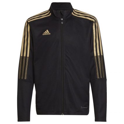 adidas Track Top Tiro - Sort/Guld Børn